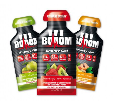 Aanbieding BOOOM Energy Fruit Gels - 2 + 1 gratis 1