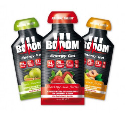 Aanbieding BOOOM Energy Fruit Gels - 2 + 1 gratis