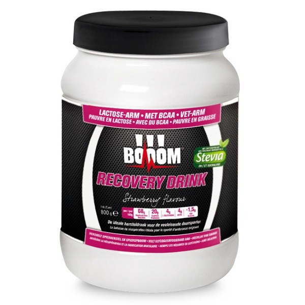 BOOOM Recovery Drink - Aardbei - 800 gram 1