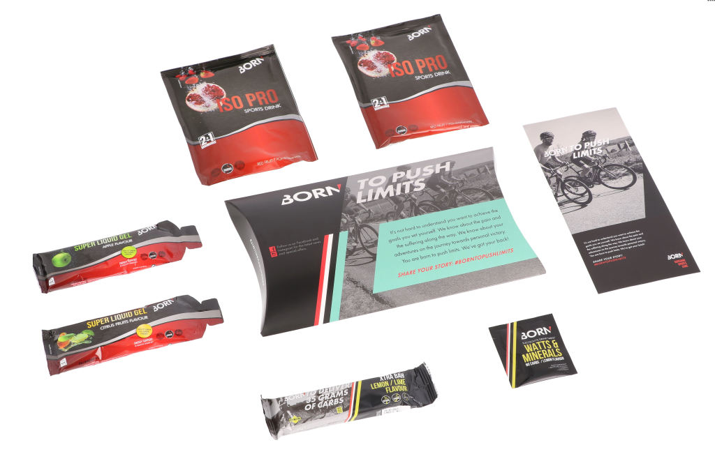 BORN To Push Limits Box met 6 producten 1