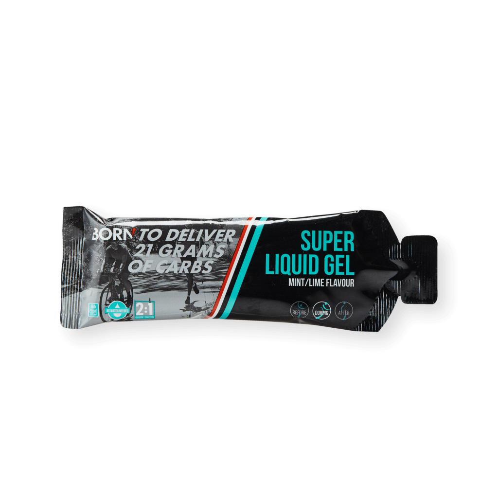 BORN Super Liquid Gel - Mint/Lime 2:1 Glucose - 12 x 55 ml 1