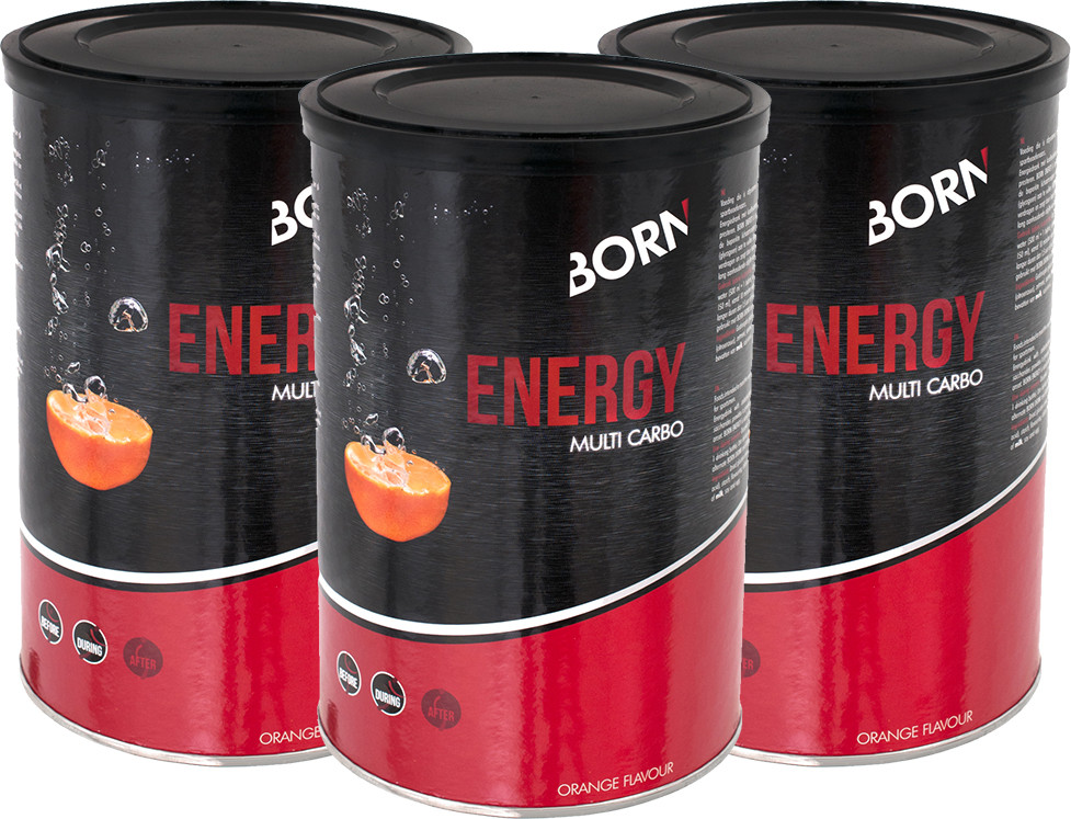 Born Energy Multi Carbo - 540 gram (3 pack) 1