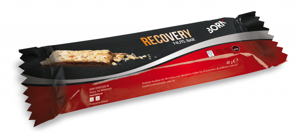 Aanbieding Born Recovery Nuts Bar - 48 gram - 1 + 1 gratis (THT 16-5-2021) 1
