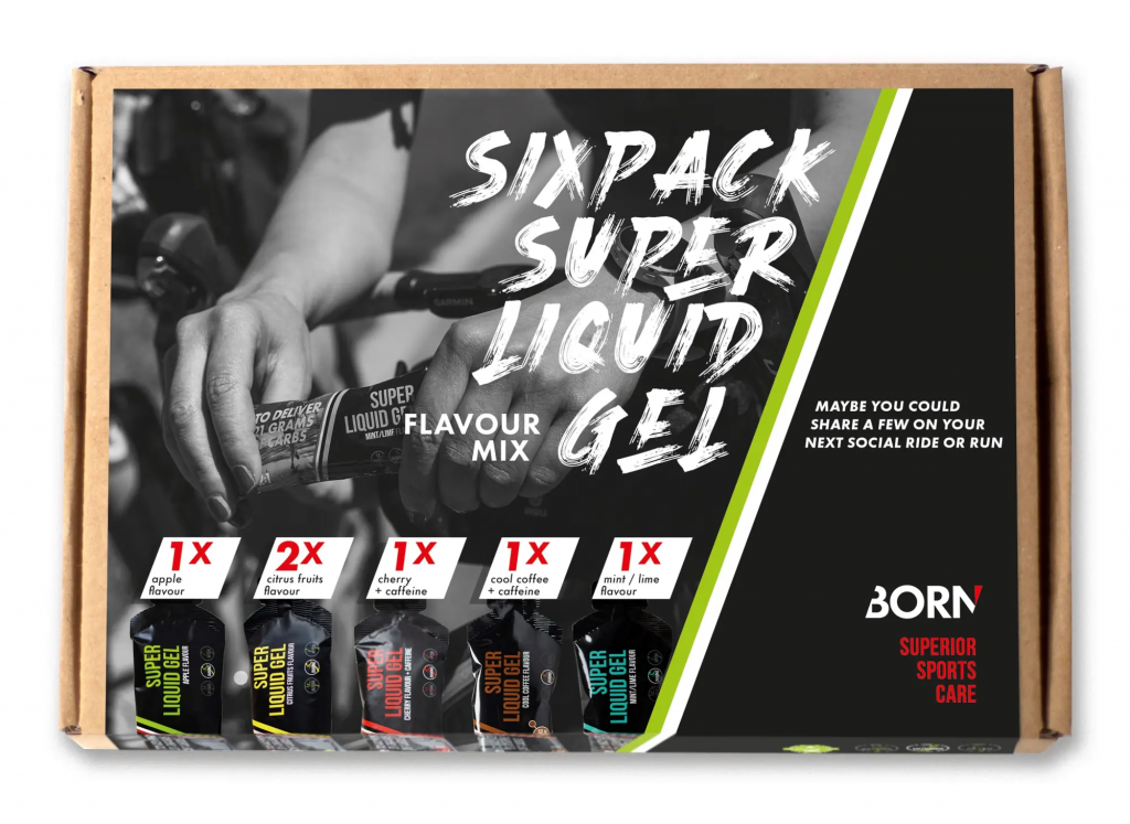 BORN Sixpack Super Liquid Gel - 6 x 55 ml 1