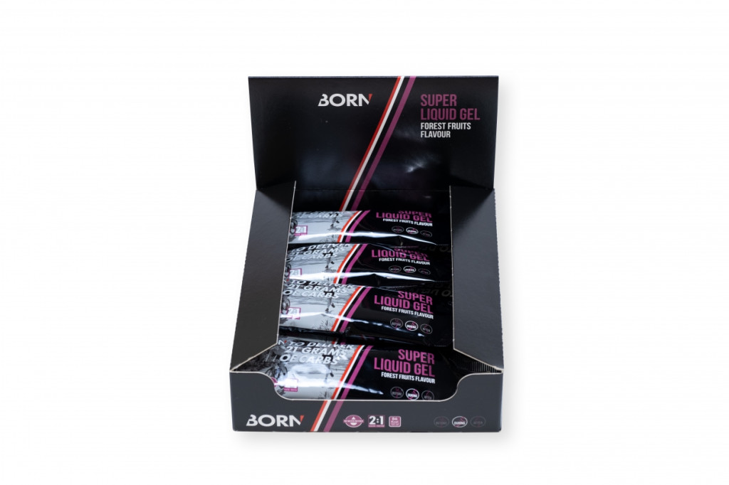 BORN Super Liquid Gel - Forest Fruits - 12 x 55 ml 1