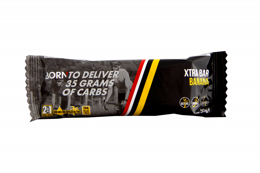 BORN Xtra Bar Banana Boost - 15 x 50 gram (LET OP! THT 2-3-2026) 1