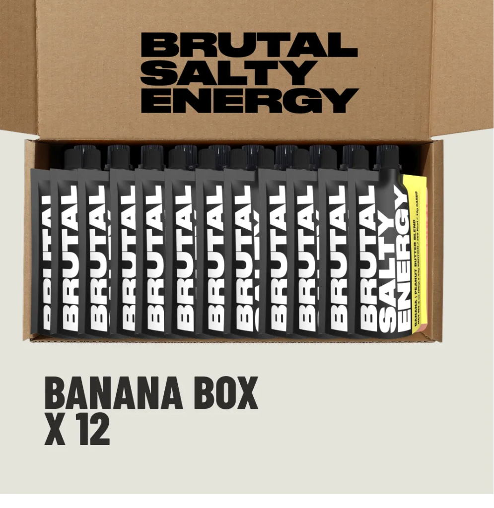 Brutal Salty Energy – Banana – 12 x 56 gram 1