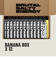 Brutal Salty Energy – Banana – 12 x 56 gram
