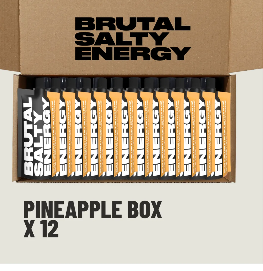 Brutal Salty Energy – Pineapple &amp; Chili – 12 x 56 gram 1