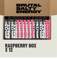 Brutal Salty Energy – Raspberry – 12 x 56 gram
