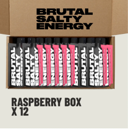 Brutal Salty Energy – Raspberry – 12 x 56 gram