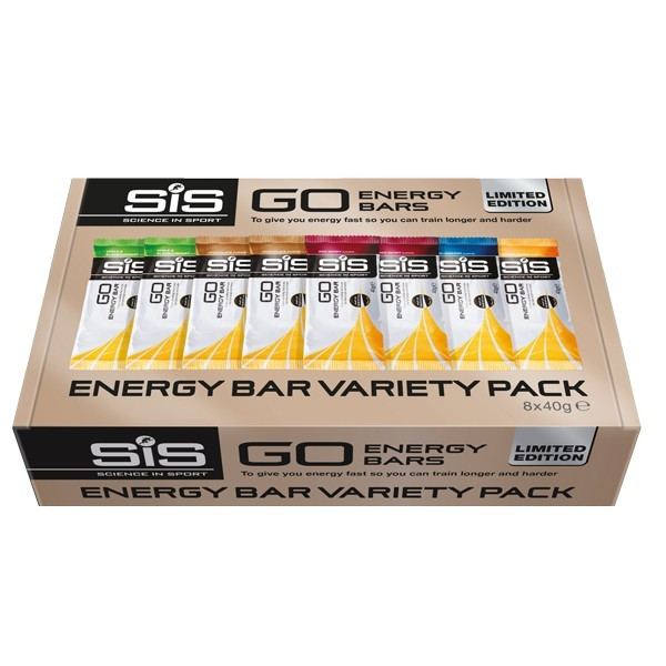 SIS GO Energy Bar Variety Pack - 8 x 40 gram 1