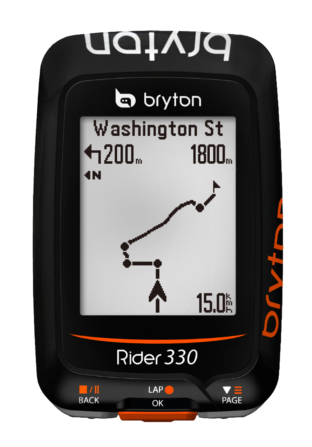 Bryton Fietscomputer Rider 330 C - Cadans 1