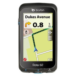 Bryton Rider 60E - Cycle Route Map