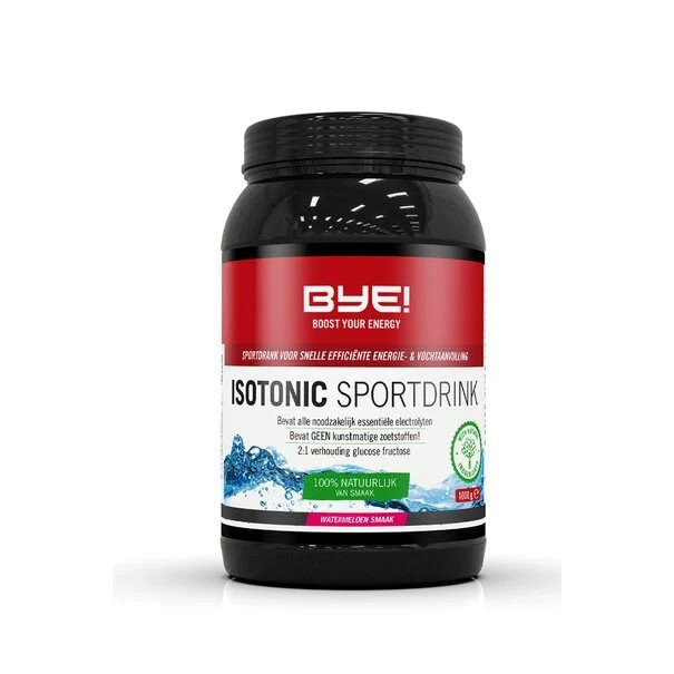 BYE! Isotonic Sportdrink - Watermelon - 1000 gram 1