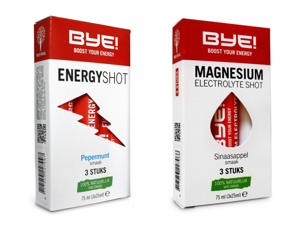BYE! Shots Deal - BYE! Magnesium Electrolyte Shot 3×25 ml + BYE! Energy Shot 3×25 ml 1