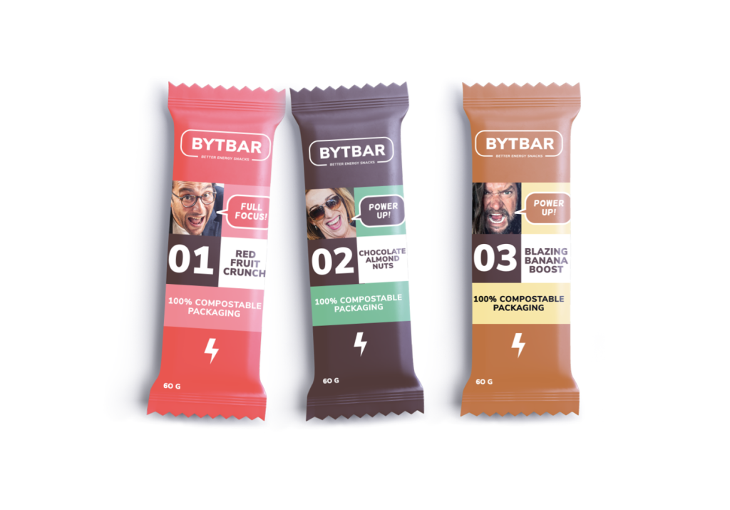BYTBAR Taste Pack - 3 x 60 gram 1