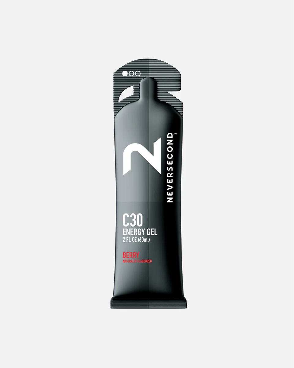 NEVERSECOND C30 Energy Gel - Berry - 12 x 60 ml (LET OP! THT 31-10-2024) 1