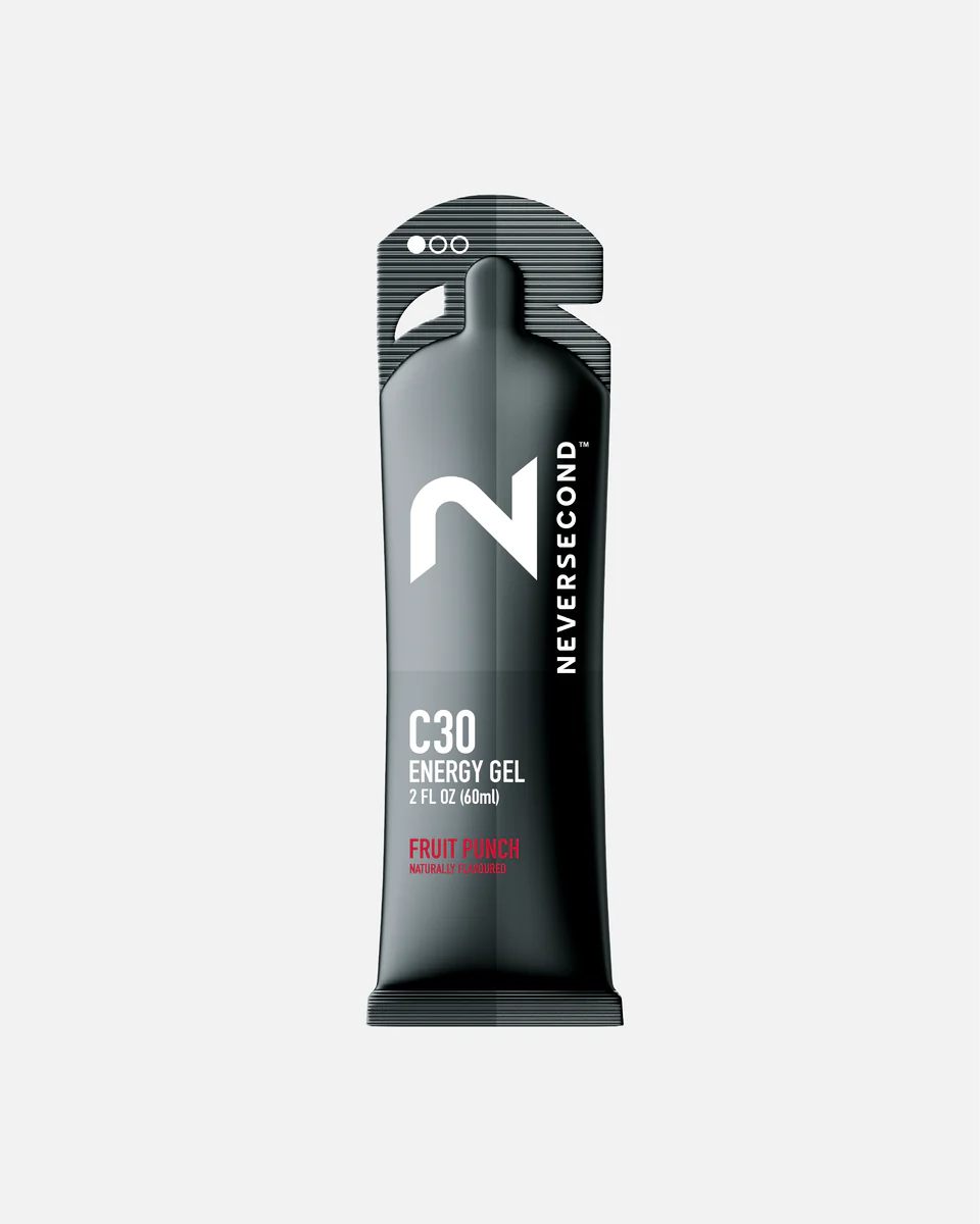 NEVERSECOND C30 Energy Gel - Fruit Punch - 12 x 60 ml (LET OP! THT 30-11-2023) 1