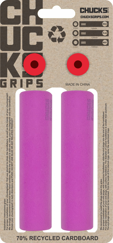 ChucksGrips Plus Grips - 130mm x 27.5mm 3