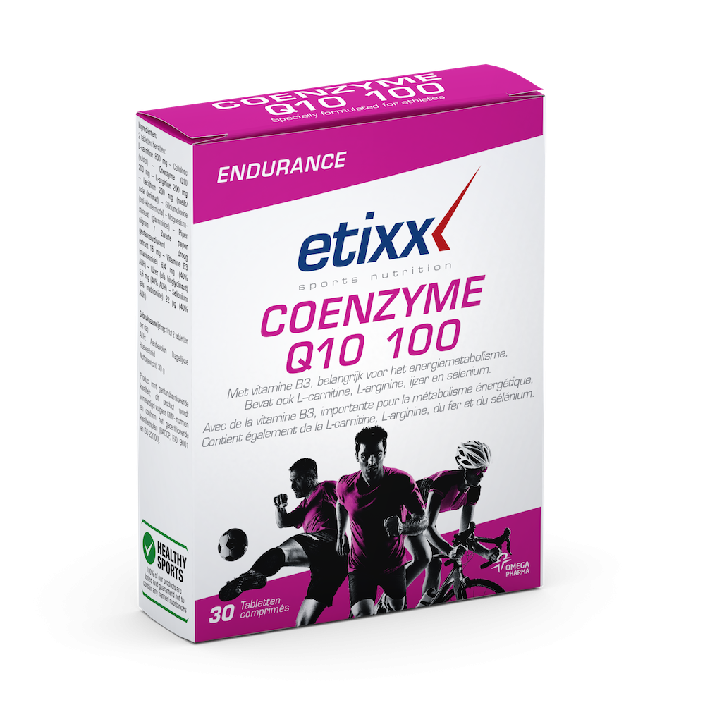 Aanbieding Etixx Coenzyme Q10 100 - 30 tabletten (THT 30-6-2018) 1