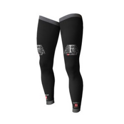 Aanbieding Compressport Full Legs Compressie Beenstukken Zwart