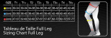 Aanbieding Compressport Full Legs Compressie Beenstukken Zwart 1