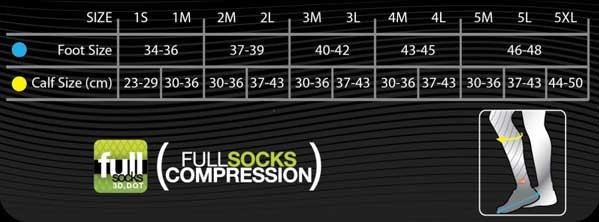 Compressport Full Socks Compressiesokken 1