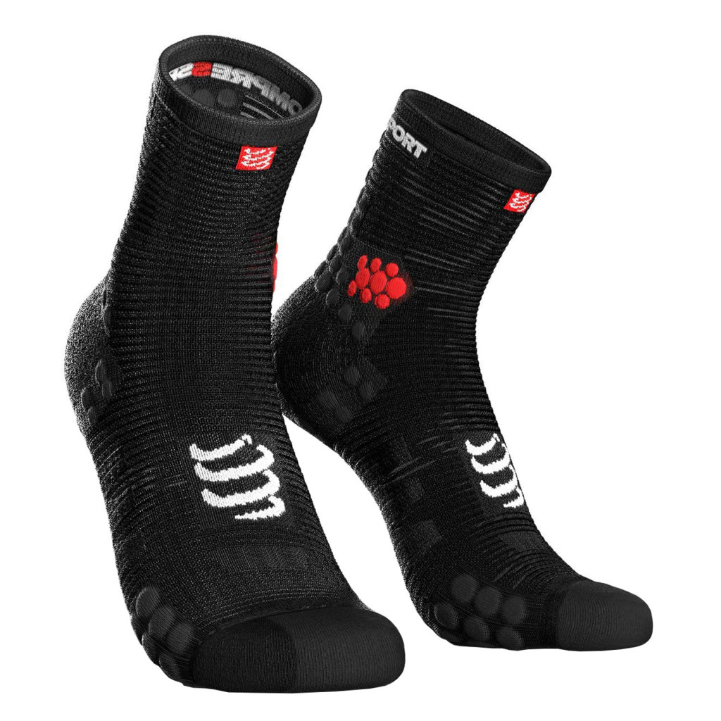 Compressport Pro Racing Socks v3.1 Run High - Zwart 1