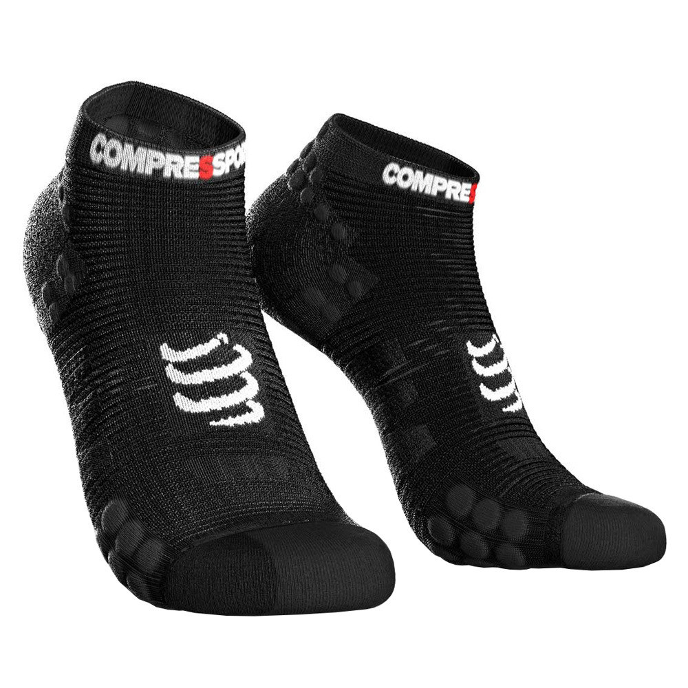 Compressport Pro Racing Socks v3.1 Run Low - Zwart 1