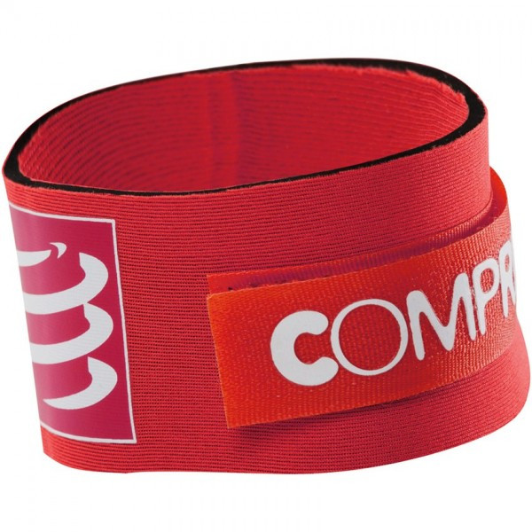 Aanbieding Compressport Timing Chip Band Rood 1
