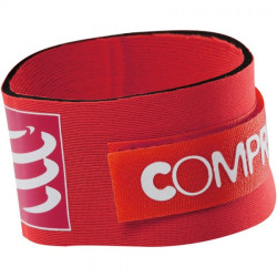 Aanbieding Compressport Timing Chip Band Rood
