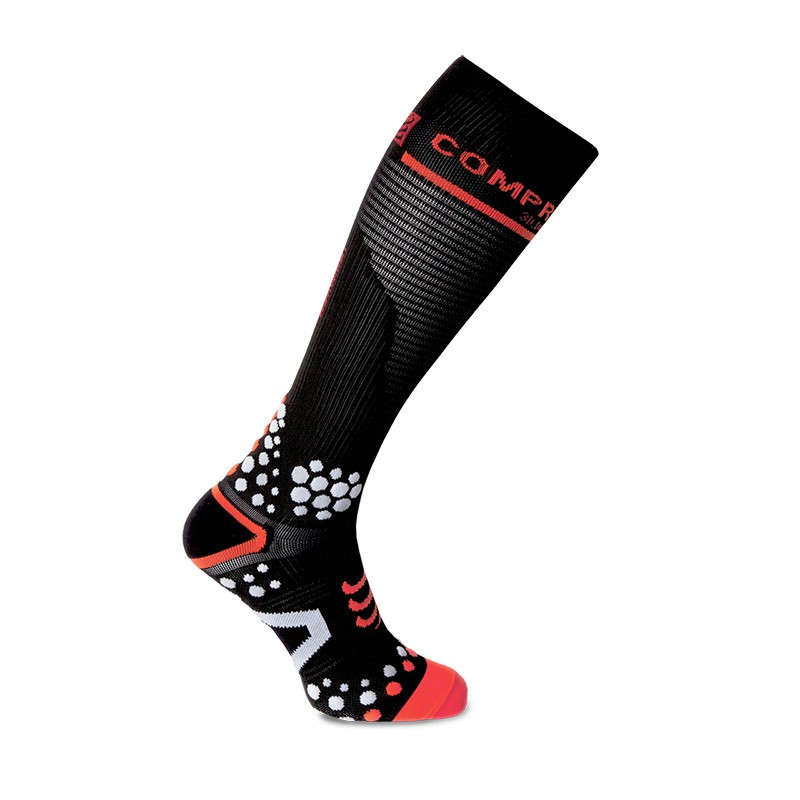 Aanbieding Compressport Full Socks v2.1 Compressiesokken Zwart 1