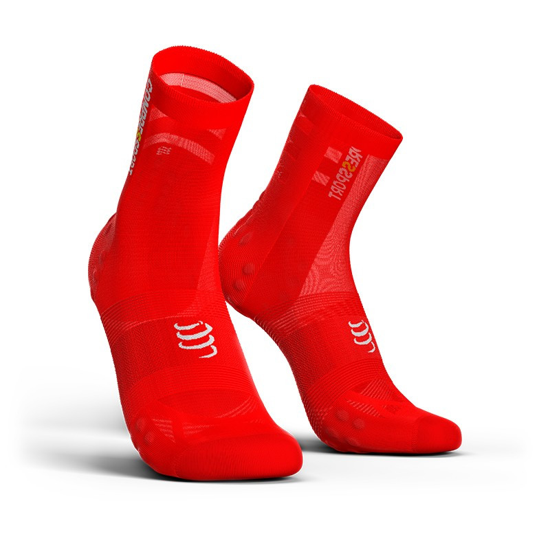 Compressport Pro Racing Socks v3.1 Ultralight Bike - Rood 1