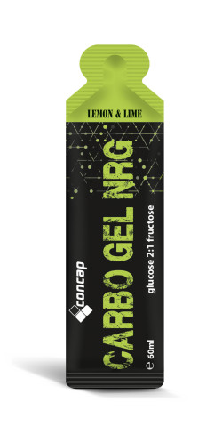 Concap Carbo Gel NRG - Lemon/Lime - 12 x 60 ml