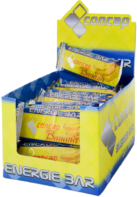 Concap Energy Bar - Banana - 20 x 40 gram 1