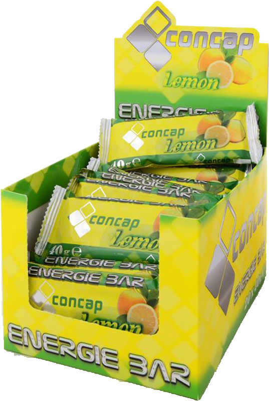Concap Energy Bar - Lemon - 20 x 40 gram 1