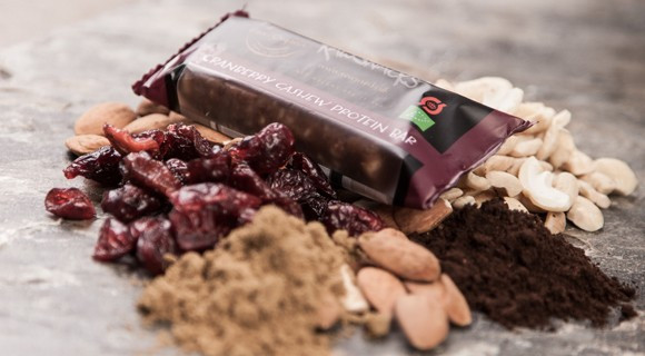 Raw Snacks Protein Cranberry Cashew - 12 x 40 gram 1