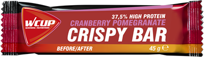 Aanbieding WCUP Crispy Bar Cranberry - 40 gram (THT 16-2-2019) 1