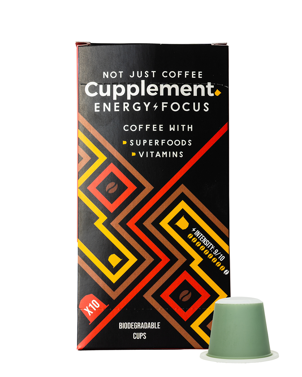 Cupplement - Energy/Focus Espresso - 10 koffiecups 1