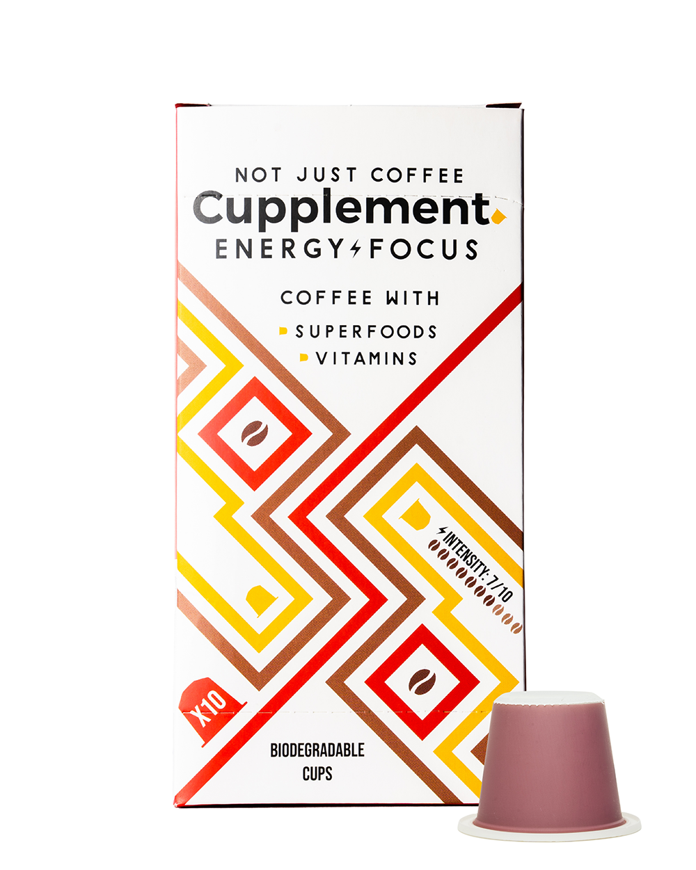 Cupplement - Energy/Focus Lungo - 10 koffiecups 1