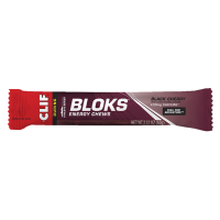 Clif Bloks Energy Chews - Black Cherry + Caffeine - 1 x 60 gram (THT 3-3-2026)