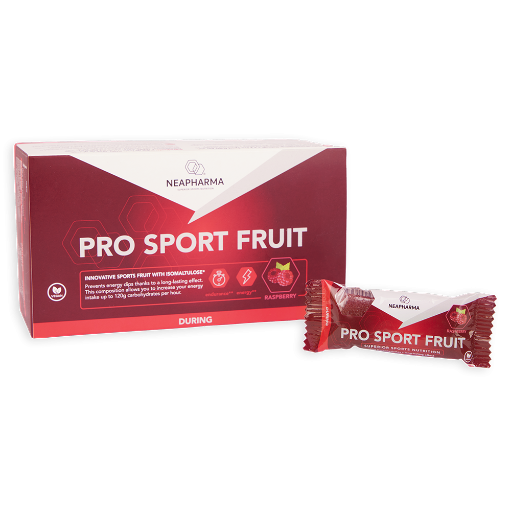 Neapharma Pro Sport Fruit Bar - Raspberry - 15 x 25 gram 1