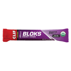 Clif Bloks Energy Chews - Mountain Berry - 1 x 60 gram (THT 3-3-2026)