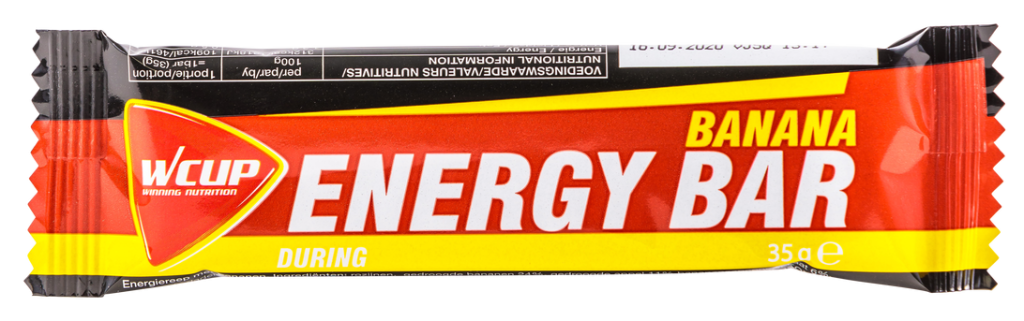 WCUP Energy Bar - Banana - 20 x 35 gram (LET OP! THT 31-5-2025) 1