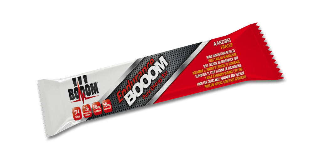 Aanbieding BOOOM Pure Energy Bar - Strawberry - 1 x 40 gram 1