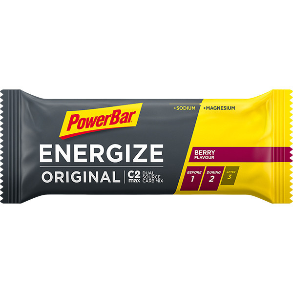 Aanbieding PowerBar Energize Bar - Berry - 25 x 55 gram (THT 31-12-2021) 1