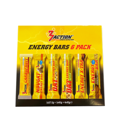 3Action Energy Bars Variety 6 Pack