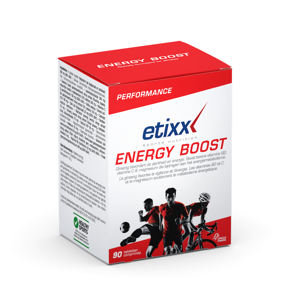 Aanbieding Etixx Energy Boost - 60 capsules (THT 31-10-2018) 1