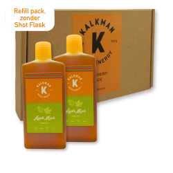 Kalkman Energy Shots - Apple Maple - Refill - 2 stuks